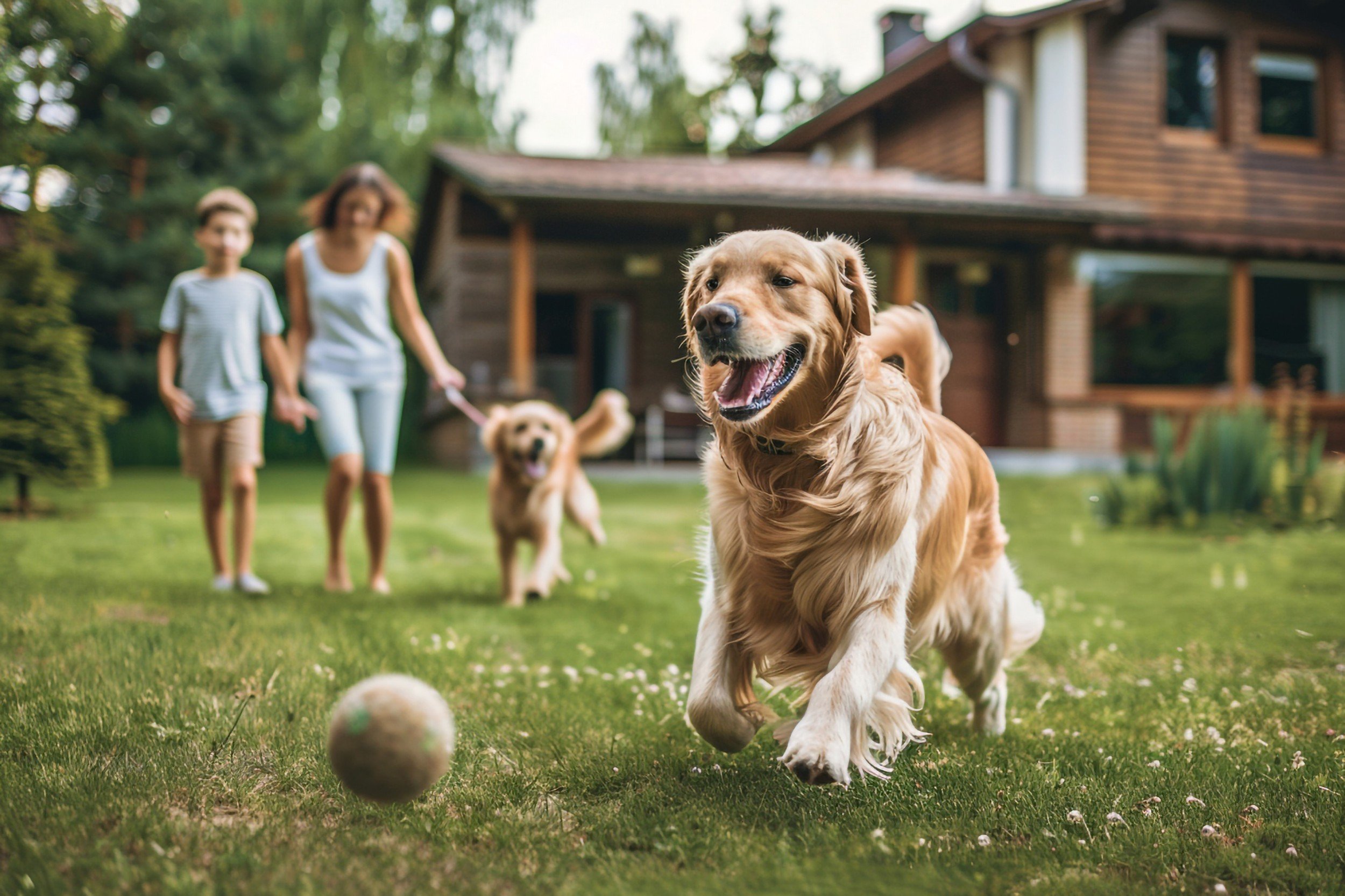 Case vacanze con giardino recintato per il cane